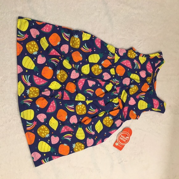 New with tags girls Sun Dress 3t with hair bow bundle - Picture 3 of 3